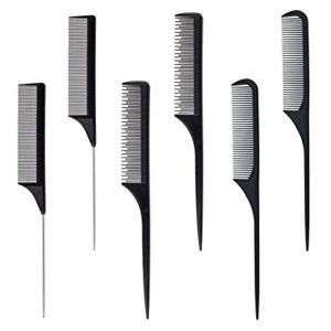 Carbon Fiber Hair Combs Set