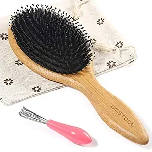  A Fan-Favorite Paddle Brush With Boar & Nylon Bristles