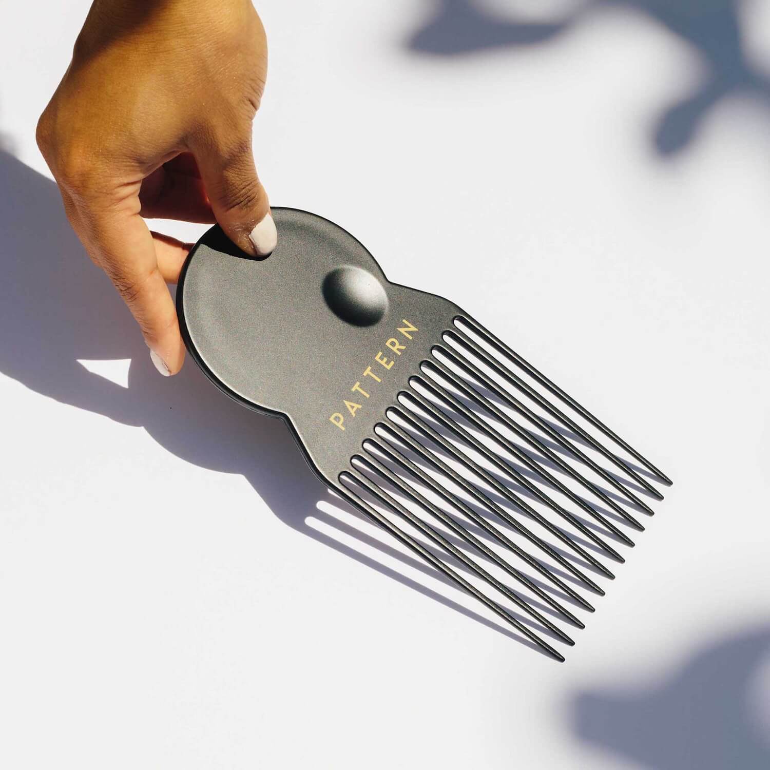 Comb for men's curly hair
